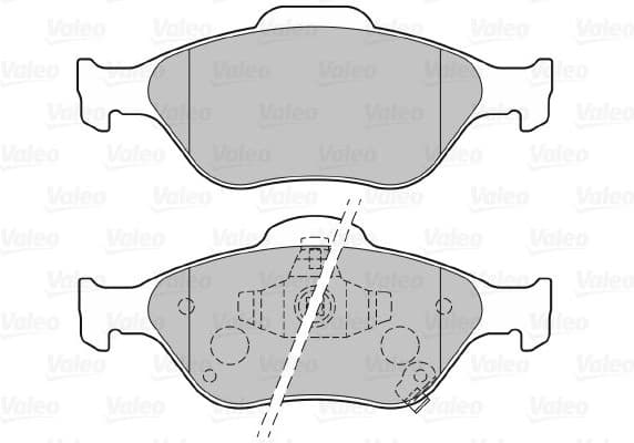Brake Pad Set, disc brake ESSENTIAL 301076 - image 2