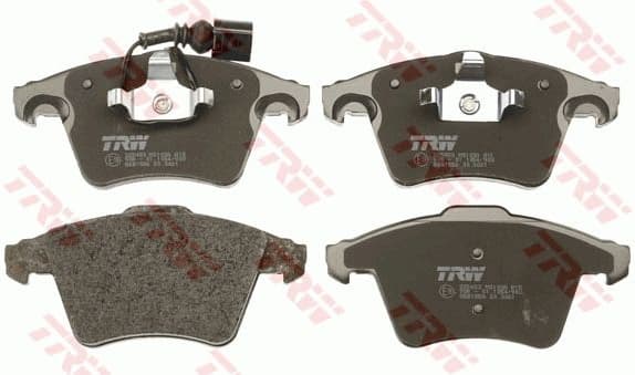Brake pads front, Top Quality GDB1556 - image 4