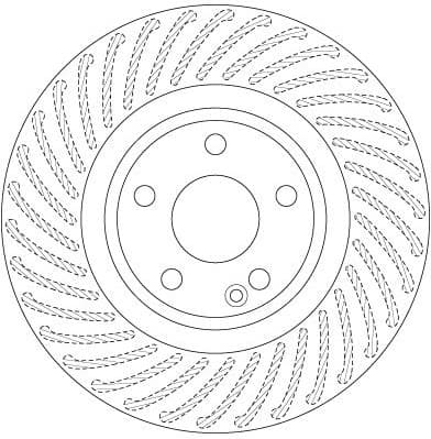 Brake Disc DF6631 - image 4