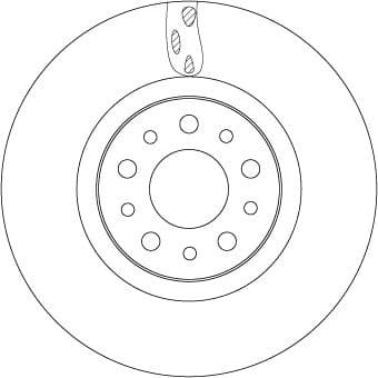 Brake Disc DF6933 - image 2