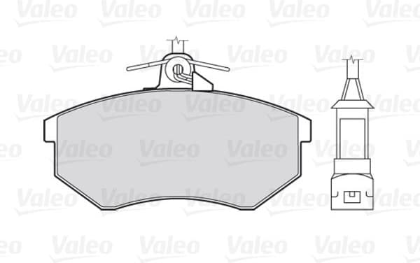 Brake Pad Set, disc brake ESSENTIAL 301003 - image 2