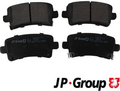 Brake Pad Set, disc brake JP 1263701110