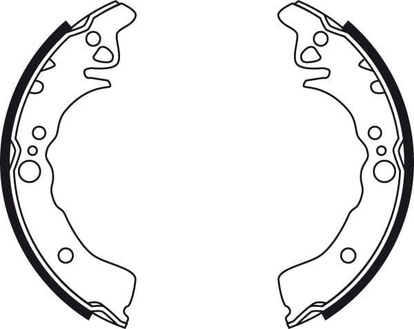 Brake Shoe Set GS8761 - image 4