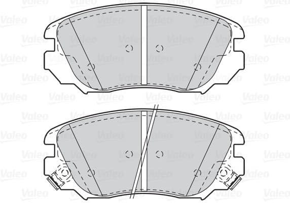 Brake Pad Set, disc brake ESSENTIAL 302118 - image 2