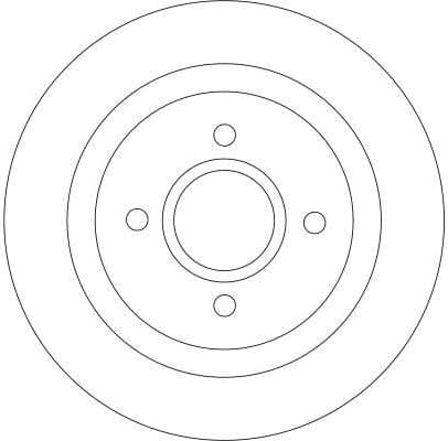Brake Disc DF4251 - image 4