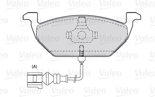 Brake Pad Set, disc brake ESSENTIAL 301332 - image 2