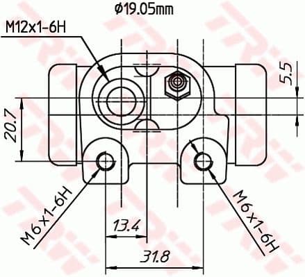 Wheel Brake Cylinder BWD307T - image 5