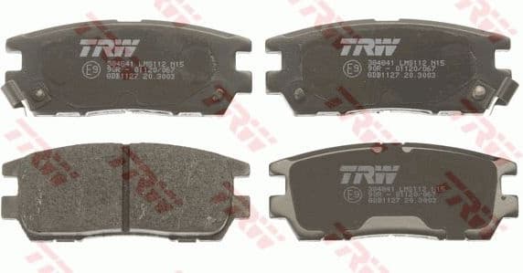 Brake Pad Set, disc brake COTEC GDB1127 - image 4