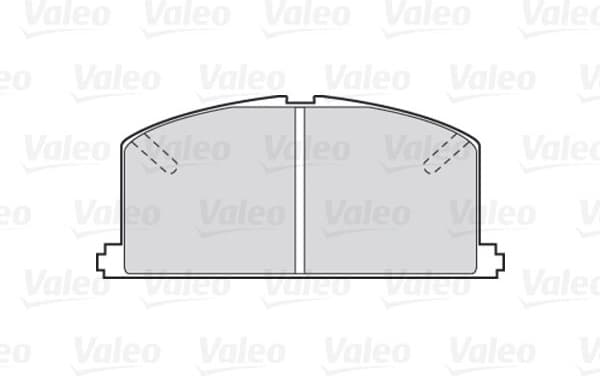 Brake Pad Set, disc brake ESSENTIAL 301266 - image 2