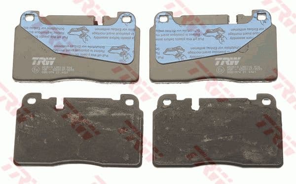 Brake pads front, Top Quality GDB1974 - image 4