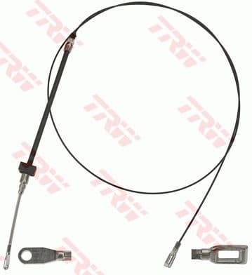 Cable Pull, parking brake GCH278 - image 2