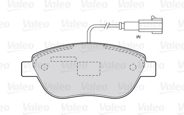 Brake Pad Set, disc brake ESSENTIAL 301721 - image 2