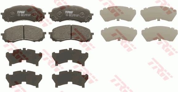 Brake Pad Set, disc brake GDB3469 - image 4
