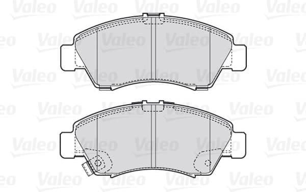Brake Pad Set, disc brake ESSENTIAL 301760