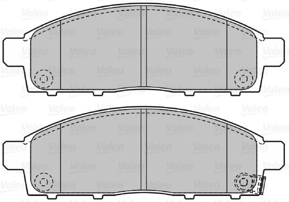 Brake Pad Set, disc brake 598893 - image 2