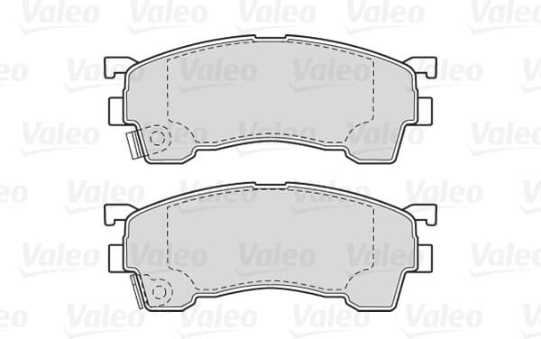 Brake Pad Set, disc brake ESSENTIAL 301629 - image 2
