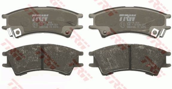 Brake Pad Set, disc brake COTEC GDB3165 - image 4