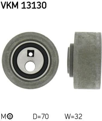 Tensioner Pulley, timing belt VKM 13130 - image 2