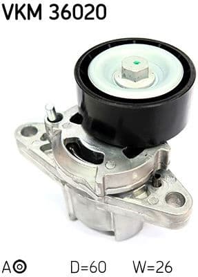 Belt Tensioner, V-ribbed belt VKM 36020 - image 2