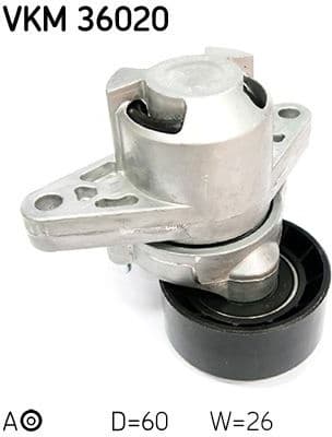 Belt Tensioner, V-ribbed belt VKM 36020 - image 3