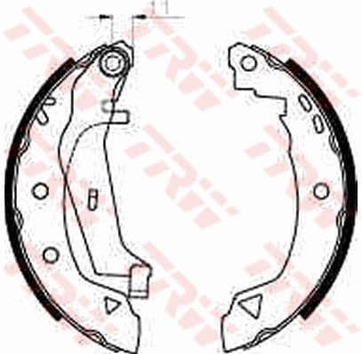 Brake Shoe Set GS8240 - image 2