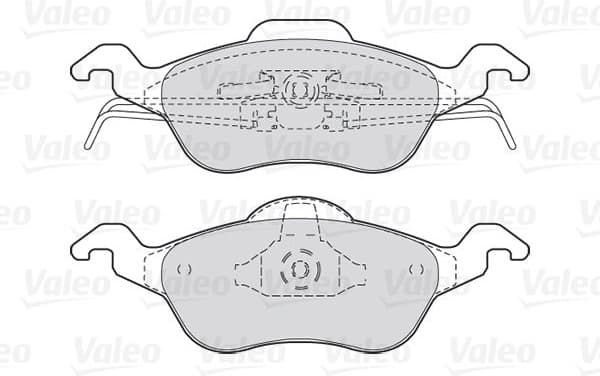 Brake Pad Set, disc brake ESSENTIAL 301317 - image 2