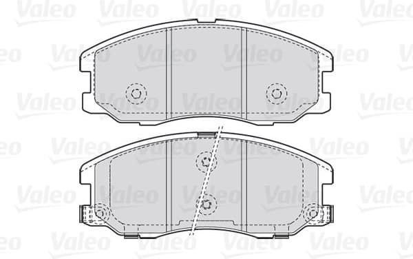 Brake Pad Set, disc brake ESSENTIAL 301942 - image 2