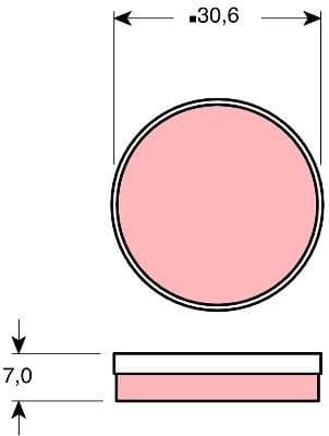 Brake Pad Set, disc parking brake GDB271 - image 2