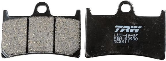 Brake Pad Set, disc brake Organic Allround MCB611 - image 2