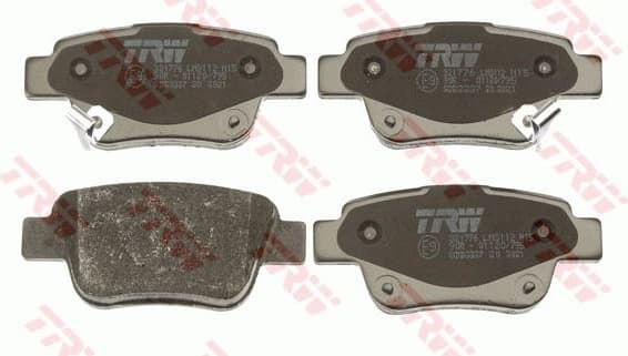 Brake pads rear, Top Quality GDB3337 - image 4