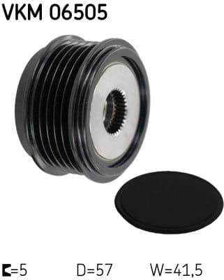 Alternator Freewheel Clutch VKM06505 - image 2