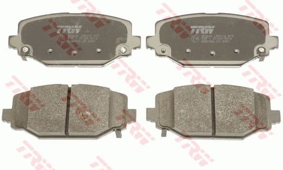 Brake pads rear, Top Quality GDB1936 - image 4