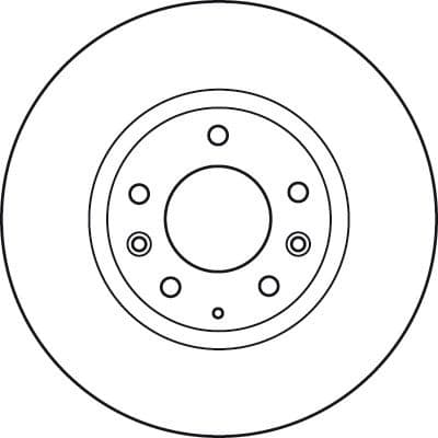 Brake Disc TRW SINGLE DF4974S - image 4