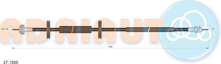 Speedometer Cable 27.1500