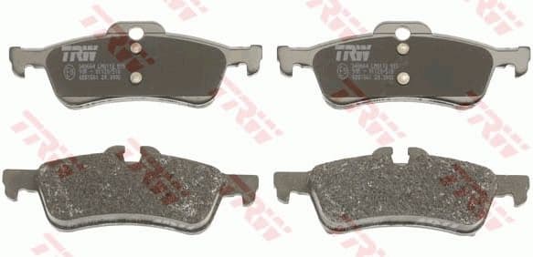 Brake pads rear, Top Quality GDB1561 - image 4