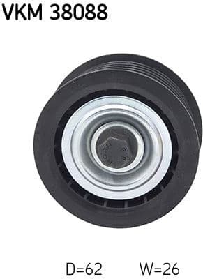 Deflection/Guide Pulley, V-ribbed belt VKM 38088 - image 3
