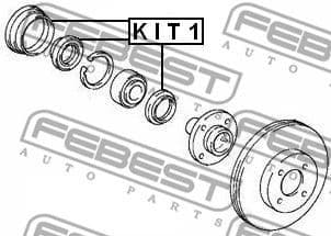 Repair Kit, wheel hub KIT1 - image 2