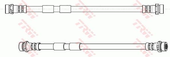 Brake Hose PHA595 - image 4