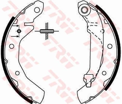 Brake Shoe Set GS8646 - image 2