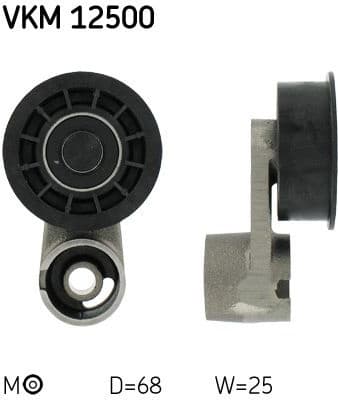 Tensioner Pulley, timing belt VKM 12500 - image 2