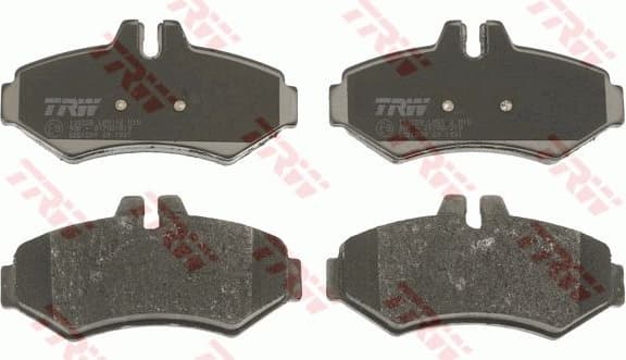 Brake Pad Set, disc brake COTEC GDB1399 - image 4
