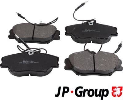 Brake Pad Set, disc brake JP 4163603310
