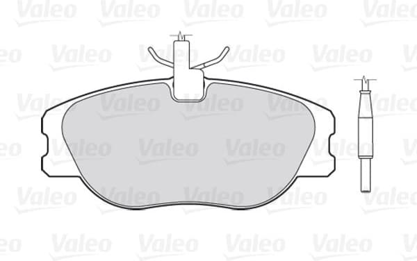 Brake Pad Set, disc brake ESSENTIAL 301064 - image 2