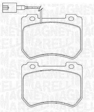 Brake Pad Set, disc brake 363916060423