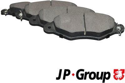 Brake Pad Set, disc brake JP 4163601610