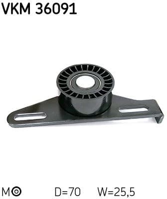 Belt Tensioner, V-ribbed belt VKM 36091 - image 2