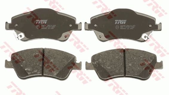 Brake pads front, Top Quality GDB3481 - image 4