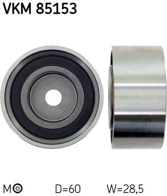 Deflection Pulley/Guide Pulley, timing belt VKM 85153 - image 2