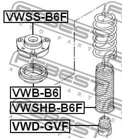 Rubber Buffer, suspension VWD-GVF - image 2