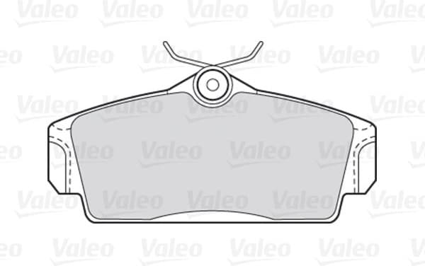 Brake Pad Set, disc brake ESSENTIAL 301450 - image 2